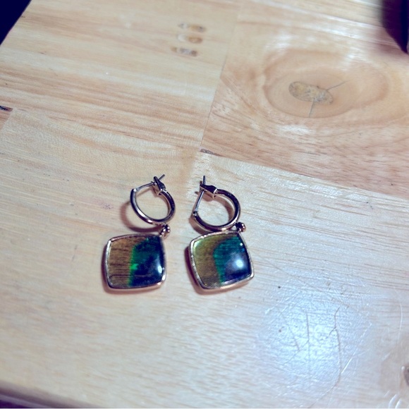 Peacock Earrings - Picture 4 of 4